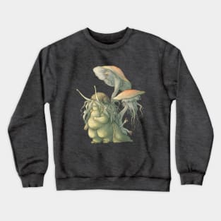 Snail and Mushroom Changelings Crewneck Sweatshirt